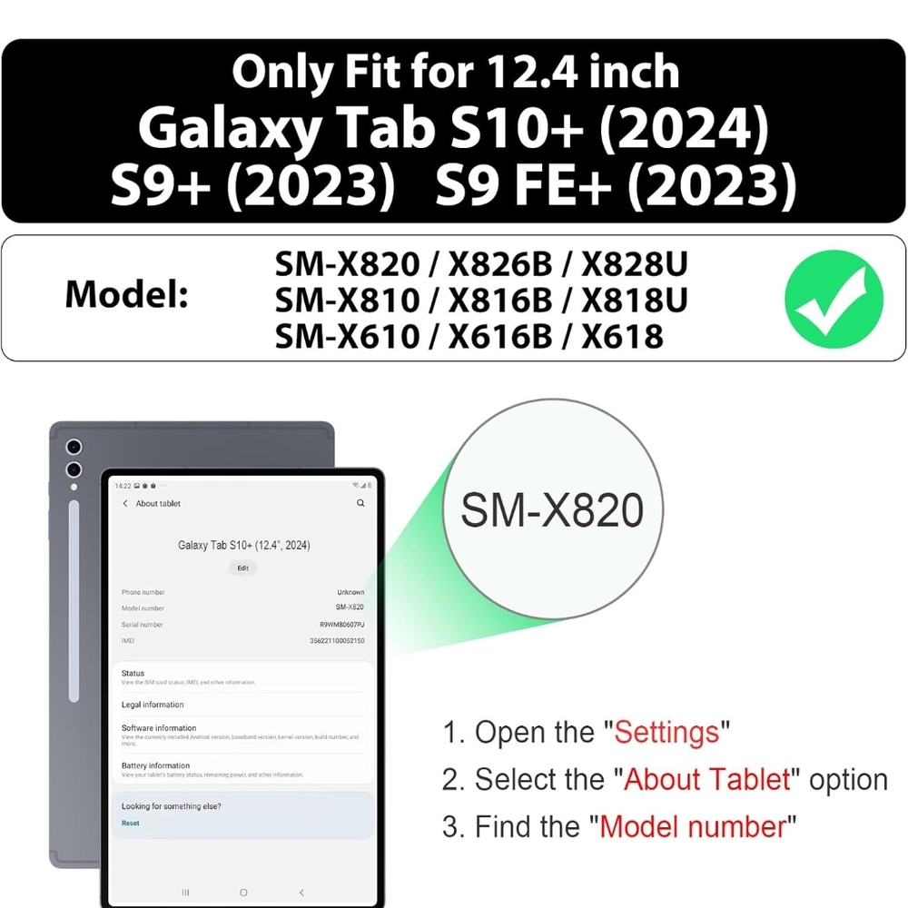 360° Rotation Case For Samsung Galaxy S9 Fe Plus - Picture 2 of 9